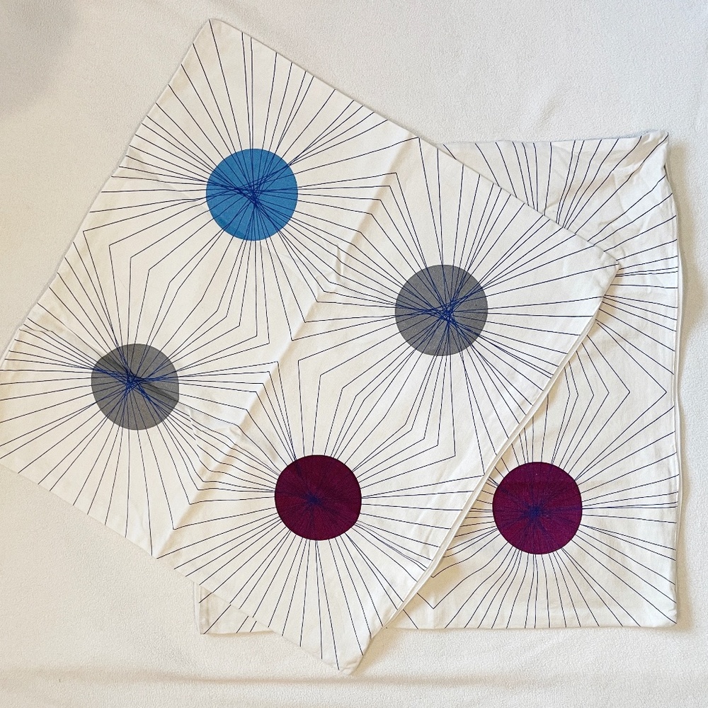 GUC Set of 2 Ikea VADDKLINT Pillow Covers 20"x20"